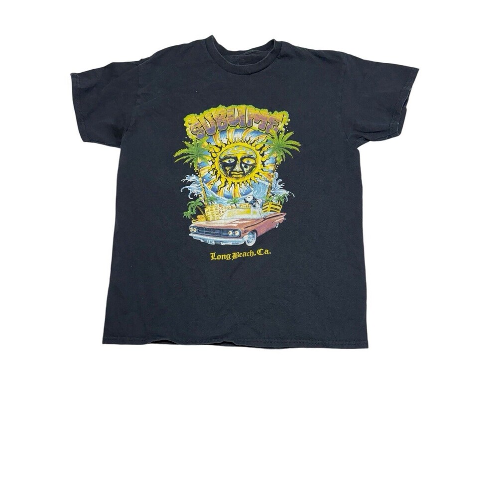 Sublime Rare Graphic 100% Cotton Long‎ Beach California Adult Large
